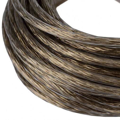 Трос стальной в ПВХ оплетке Rexant, D 3 мм, 20 м, прозрачный фото