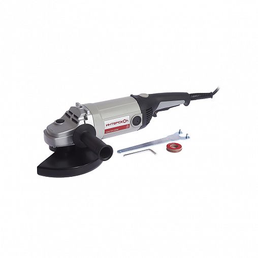 Угловая шлифмашина Интерскол УШМ-230/2300М (60.1.4.00), 2300 Вт, D 230 мм фото