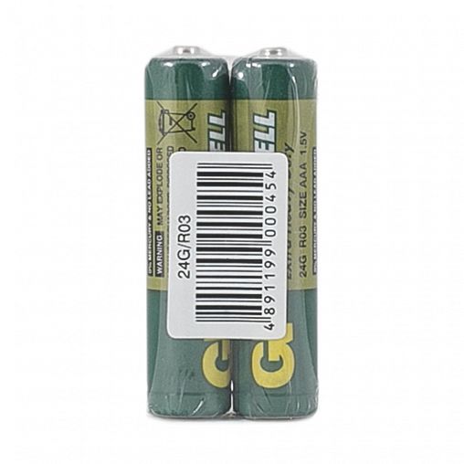 Батарейка GP Greencell 24G Тип AAA, 2 шт фото