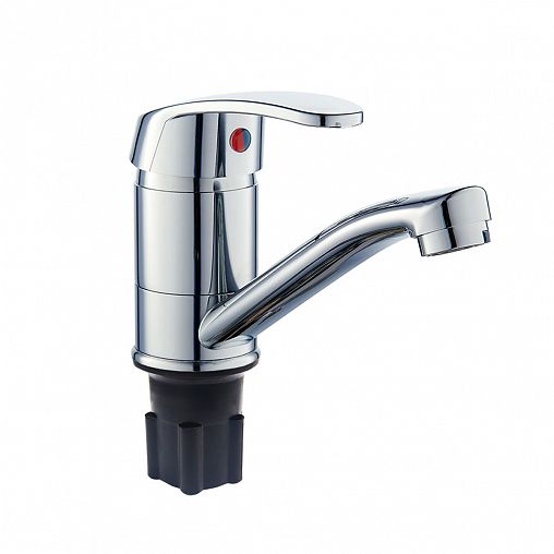 Смеситель для кухни Roegen RC014B, хром фото