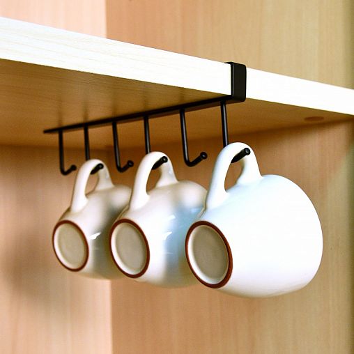 Крючок-вешалка на планке Мультидом Лофт, 6 шт фото