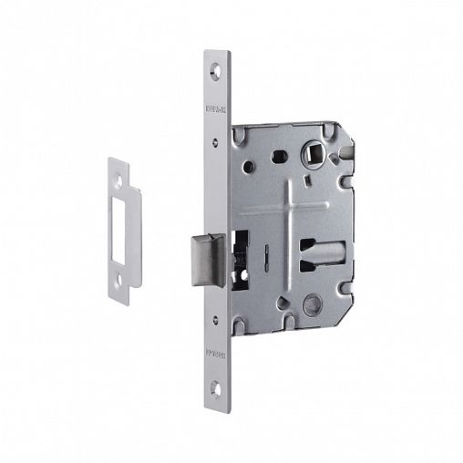 Корпус замка Нора-М 2070-70 ММ CP, прямая планка, хром фото