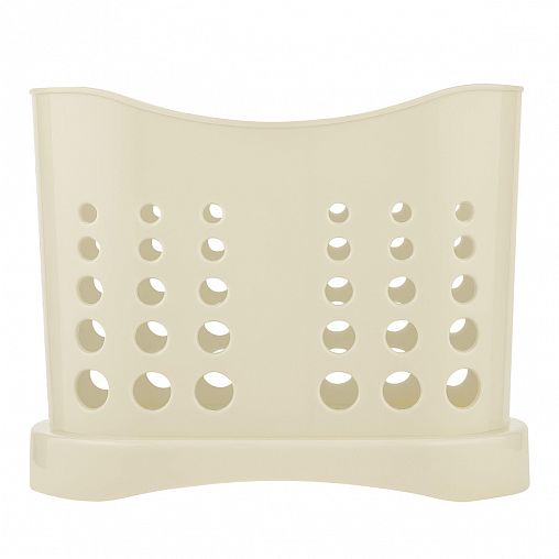 Сушилка для столовых приборов Plast Team Stockholm, 16,8 x 8,4 x 13,3 см, молочный туман фото