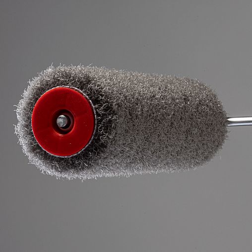 Валик запасной нейлоновый Beorol Стандарт Затирка, D77 x 250 мм, ворс 16 мм, бюгель 8 мм фото