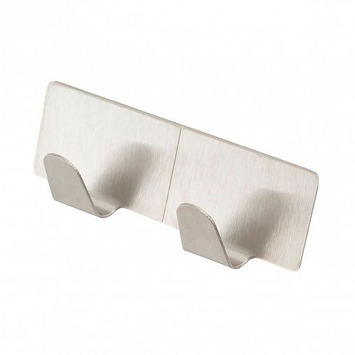 Вешалка настенная Рыжий кот SSH-01, на самоклеящейся основе, 2 крючка фото