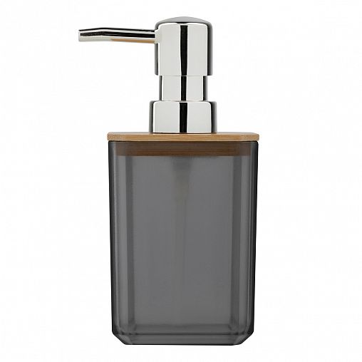 Дозатор для жидкого мыла Рыжий кот Оникс, серый фото