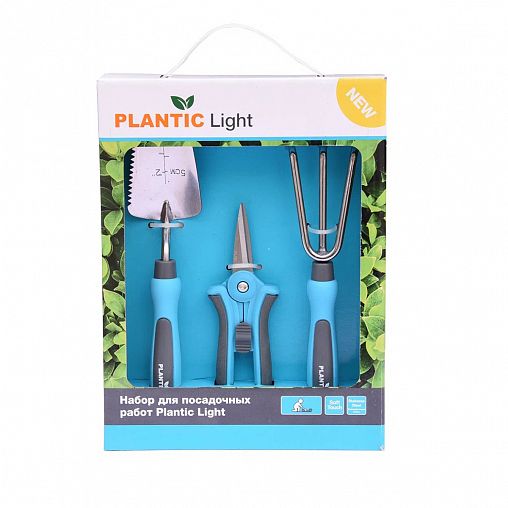Набор садовых инструментов Plantic by Fiskars Light, 3 предмета фото