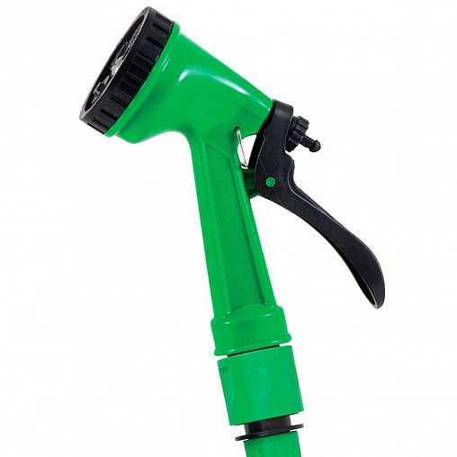 Набор для полива Park, шланг растягивающийся 1/2", 15 м, соединители, пистолет фото