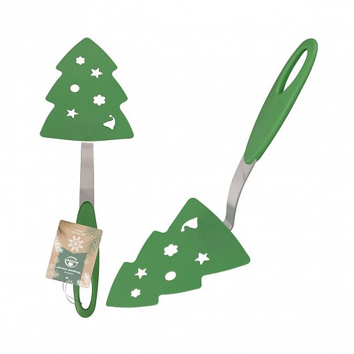 Лопатка кулинарная Мультидом Ажурная елочка, 29,5 см фото