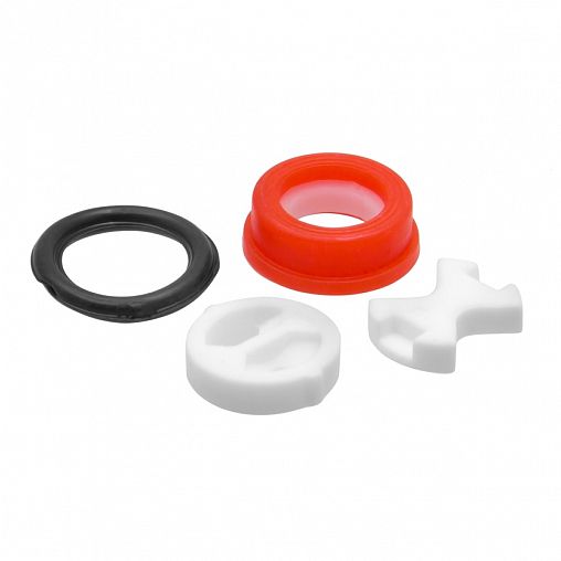 Ремкомплект для кранбуксы MasterProf, для импортных смесителей, 1/2", 3 предмета фото