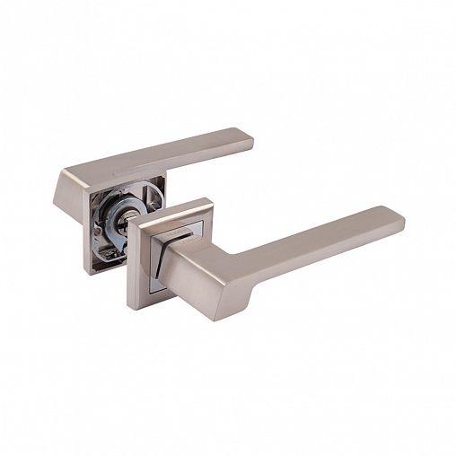 Ручка дверная Нора-М 111К AL, матовый никель фото