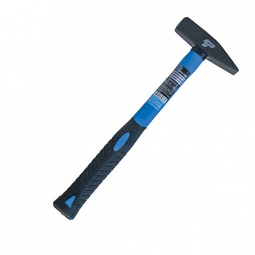 Молоток слесарный Tech-top, пластиковая обрезиненная ручка, 2 кг фото