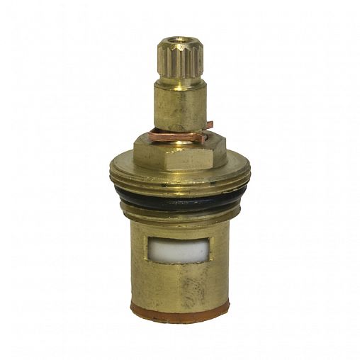 Кран-букса 1/2" Профсан, керамическая, 15 шлицов фото