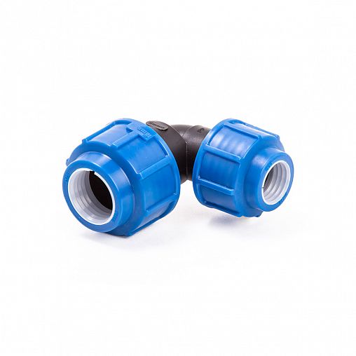 Отвод компрессионный для ПНД труб Lammin, 32 x 25 мм фото