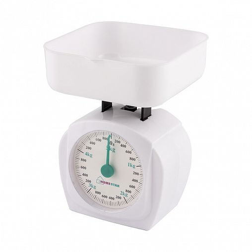 Весы кухонные механические Homestar HS-3005М, до 5 кг, белые фото
