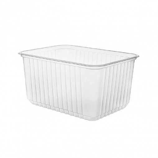 Контейнер одноразовый Стандарт Пластик, 17,9 x 13,2 x 9,4 см, 1,5 л, 50 шт фото