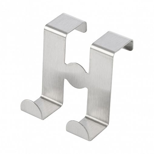 Крючок навесной Рыжий кот W4083, двойной, 5 x 5 см фото