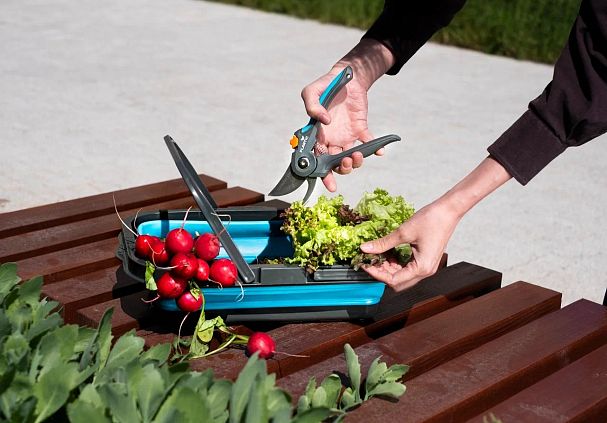 Корзина для сбора урожая Plantic by Fiskars Light, складная фото