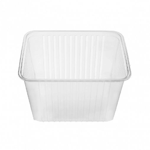Контейнер одноразовый Стандарт Пластик, 17,9 x 13,2 x 12,8 см, 2 л, 50 шт фото