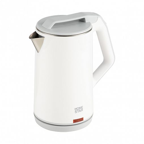 Чайник электрический Homestar HS-1036, 1,8 л, белый фото