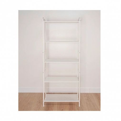 Стеллаж ЗМИ Валенсия 25, 5 полок, 65,5 x 30 x 155,5 см, белый фото