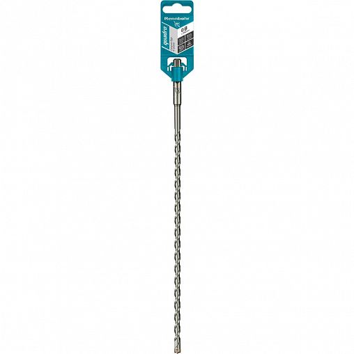 Бур для перфоратора Rennbohr Quadro, 4 грани, 8 x 350 мм, SDS-Plus фото