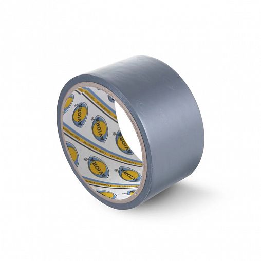 Лента клейкая для труб Aviora, 48 мм x 10 м, серая фото