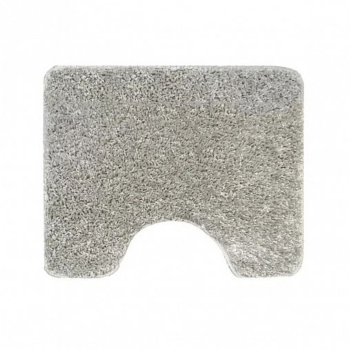 Коврик в ванную и туалет L Cadesi Anelya, 50 x 80 + 50 x 40 см, полипропилен, серый фото