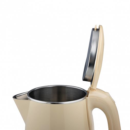 Чайник электрический HomeStar HS-1055, 2,3 л, бежевый фото