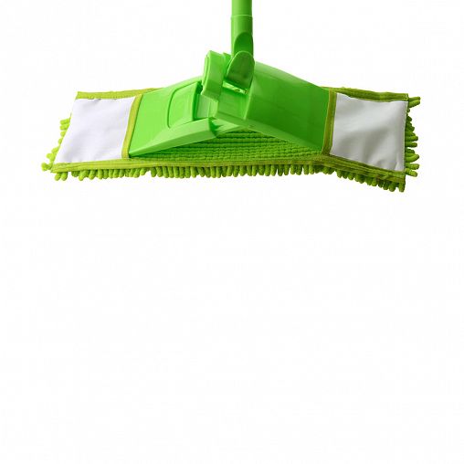 Швабра-флеттер Master Fresh, c телескопической ручкой, насадка из микрофибры с длинным ворсом фото
