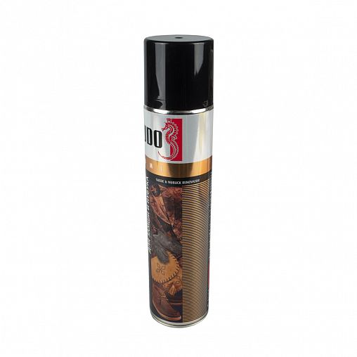 Краска-аэрозоль для замши и нубука Kudo KU-5251, 400 мл, черная фото