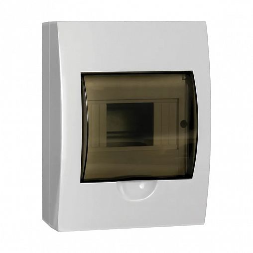 Щиток распределительный навесной Generica ЩРН-П-6, 6 модулей, IP41, пластиковый, белый фото