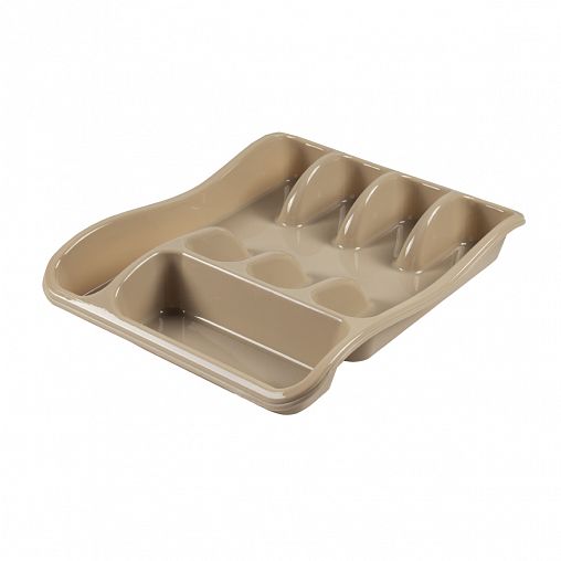 Лоток для столовых приборов Violet, 33 x 25,8 x 5,4 см, латте фото