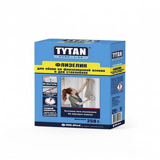 Клей для флизелиновых и стеклообоев Tytan Euro-Line, 250 гр фото