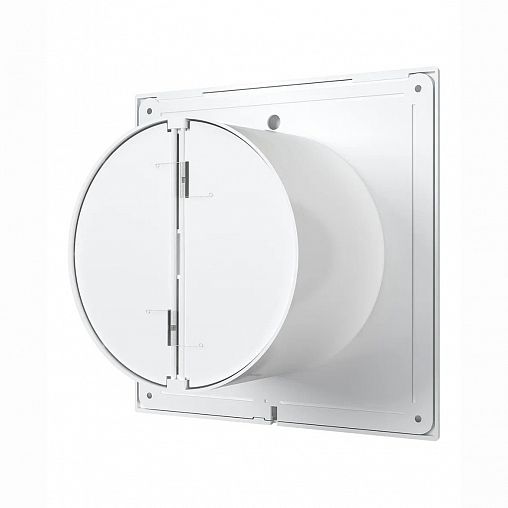 Вентилятор осевой вытяжной Era E 125 S C, с сеткой и обратным клапаном, D 125 мм, 16 Вт фото