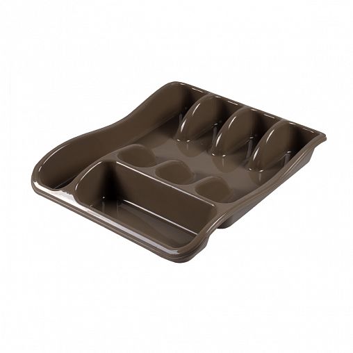 Лоток для столовых приборов Violet, 33 x 25,8 x 5,4 см, капучино фото