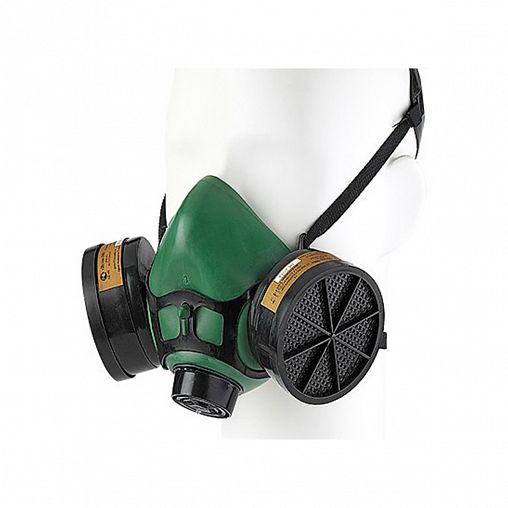 Респиратор Исток-300 Про (РПГ-67), с двумя сменными противогазовыми фильтрами А1 фото