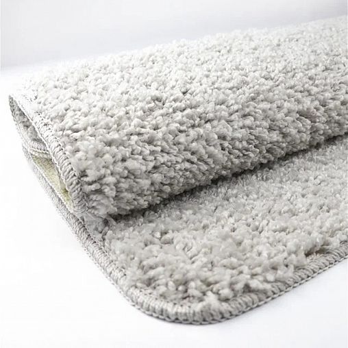 Коврик для ванной L Cadesi Alya, полипропилен, 60 x 100 см, серый фото