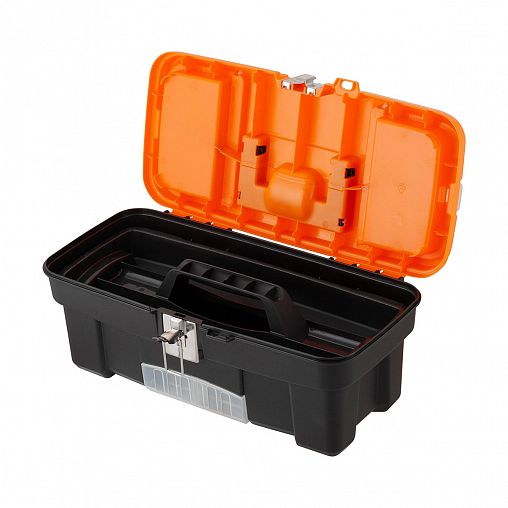 Ящик для инструментов Blocker Expert, 41,4 x 21,3 x 17,5 см, черный/оранжевый фото