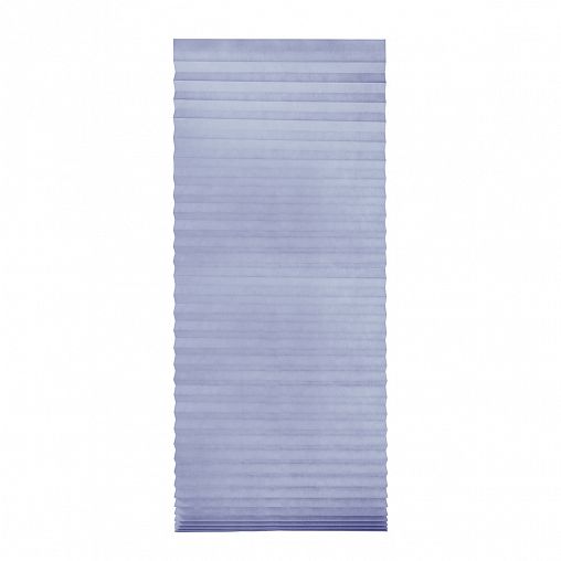 Штора плиссе самоклеящаяся Рыжий кот Skandi, 60 x 180 см, голубая фото