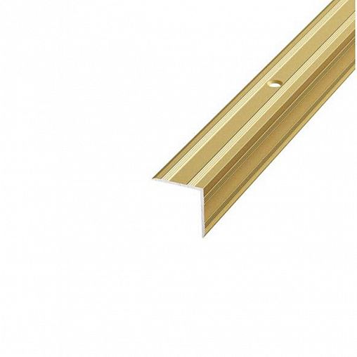 Порог угловой Лука ПУ-05, 900 x 20 x 20 мм, золото люкс фото