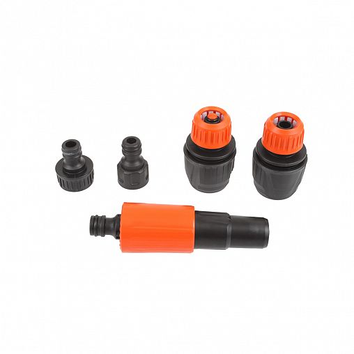 Набор для полива 1/2" Жук, регулируемая насадка, фитинги 1/2" - 3/4" фото