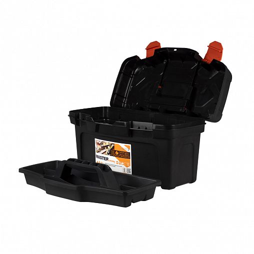 Ящик для инструментов Blocker Master Economy, 40,8 x 21,8 x 22,3 см, черный фото