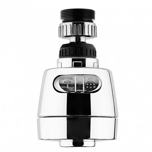 Насадка-рассеиватель (аэратор) для смесителя Рыжий кот, 2 режима, 5,2 x 5,2 x 9 см фото