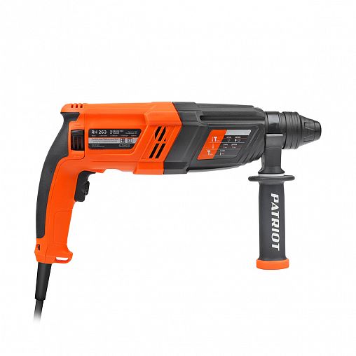 Перфоратор Patriot RH 263, 880 Вт, 2,9 Дж, SDS-plus фото
