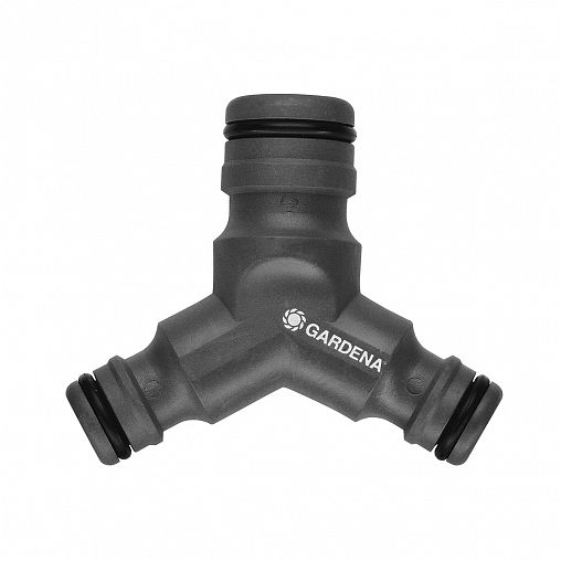 Тройник для соединения и наращивания шлангов Gardena Профи фото