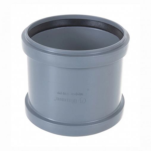 Муфта соединительная канализационная Lammin, 110 мм фото