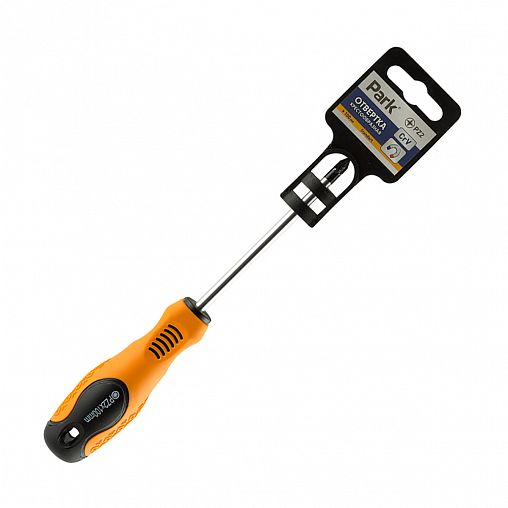 Отвертка крестовая магнитная Park Standart, PZ2 x 100 мм фото