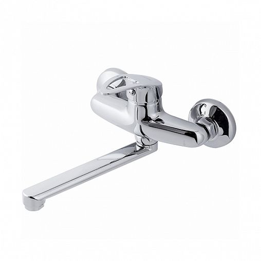 Смеситель для кухни настенный Tsarsberg TSB-920-3507, однорычажный, хром фото