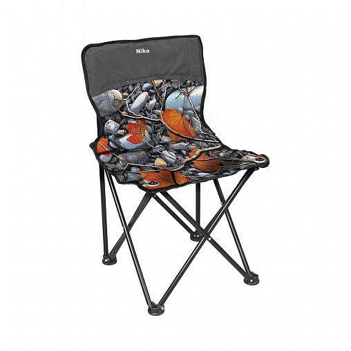 Стул складной Nika Премиум 2, ПСП2/4, камни и кленовые листья фото